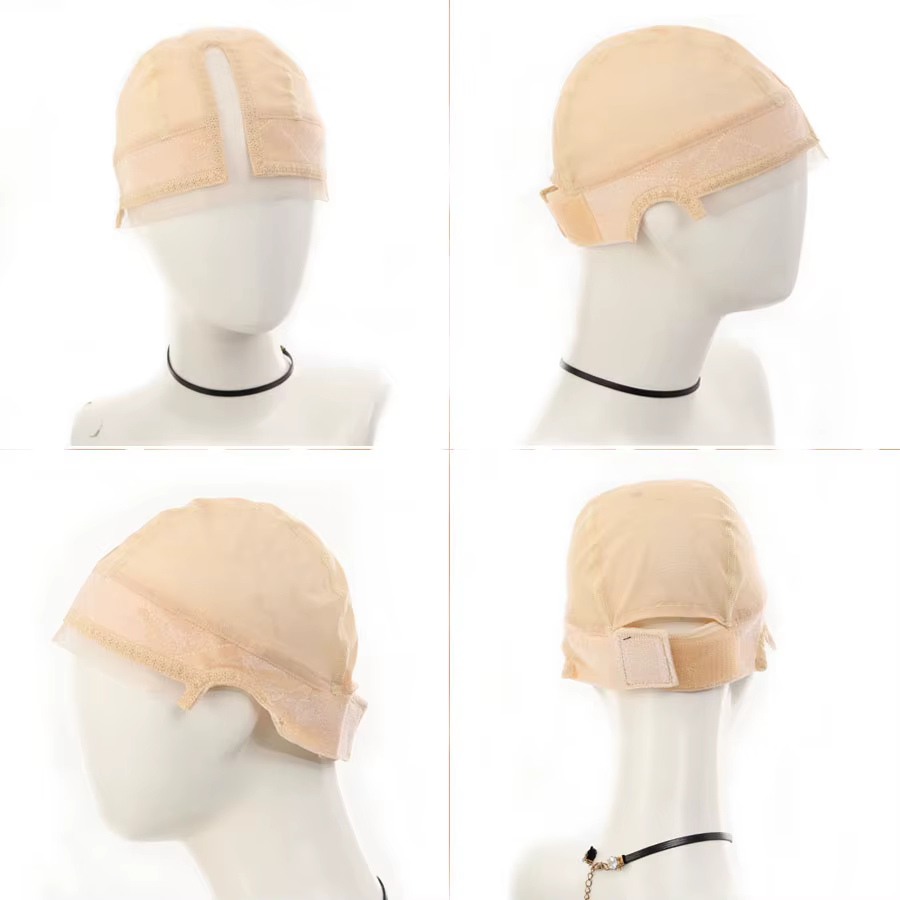 Bonnet de perruque synthétique tressé avec cheveux de bébé, bonnet de perruque au crochet pour tress