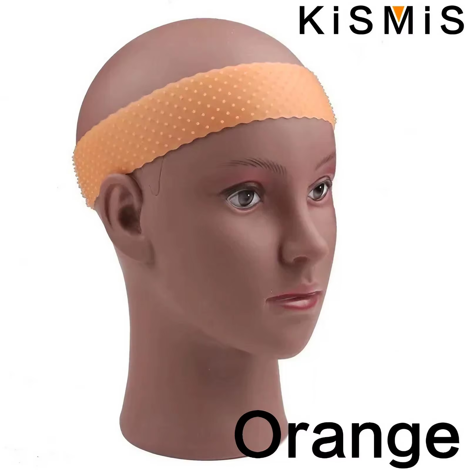 KISMIS 1PC bandeau réglable Silicone perruque bande pour dentelle frontale perruques bande de Silico