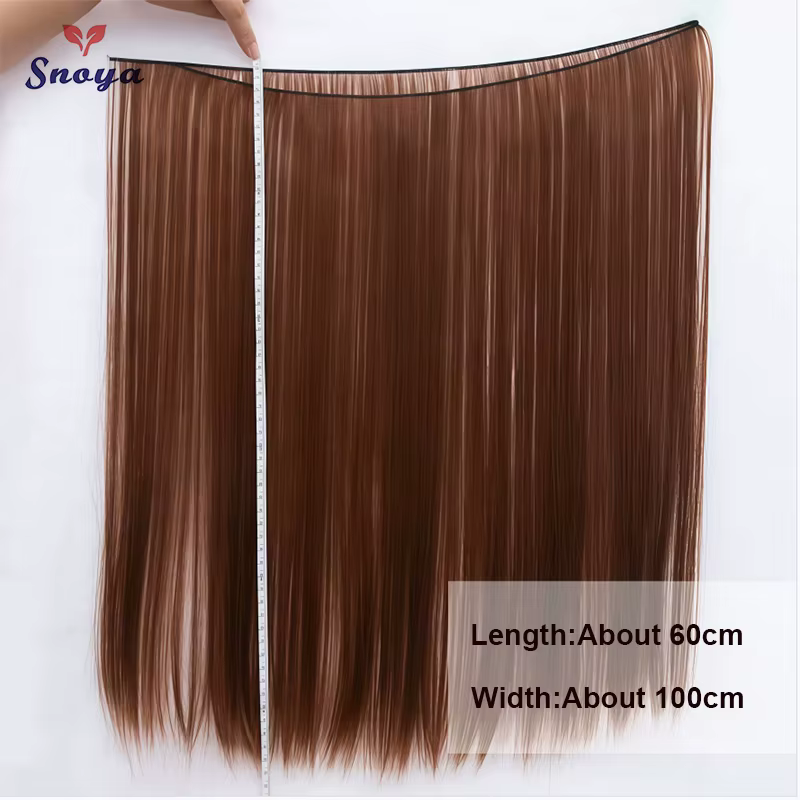Snoya Extensions de cheveux synthétiques polyvalentes conçues pour augmenter le volume des cheveux d