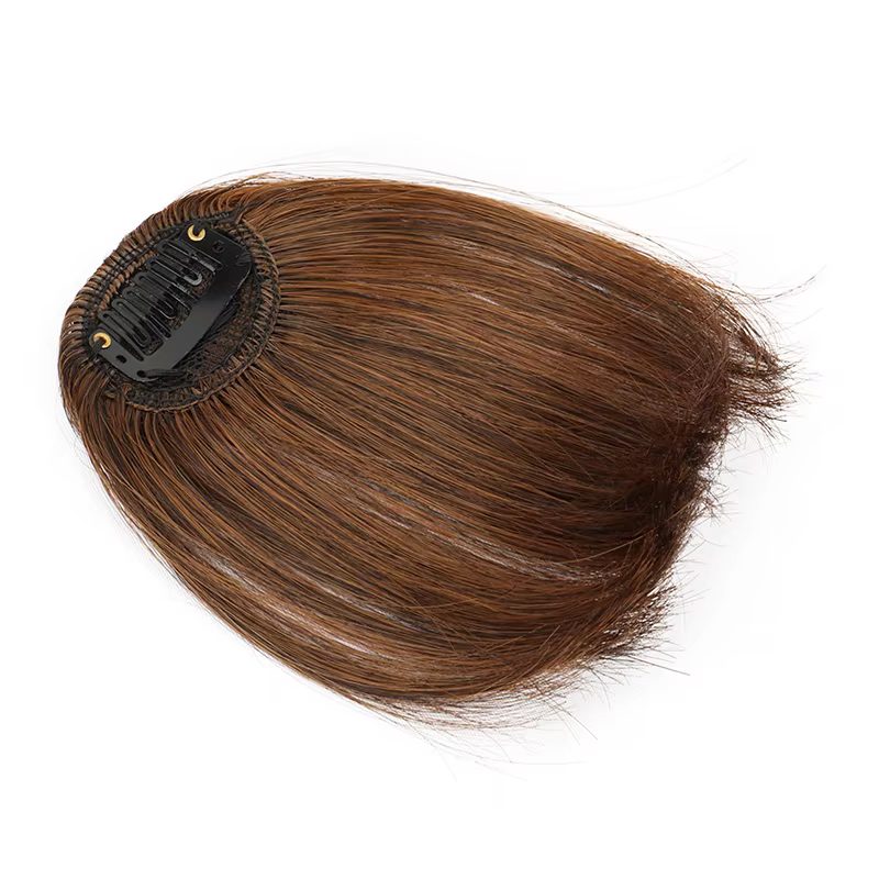 Frange à Air synthétique pince en frange frange extension de cheveux femmes pince dans l'extension d