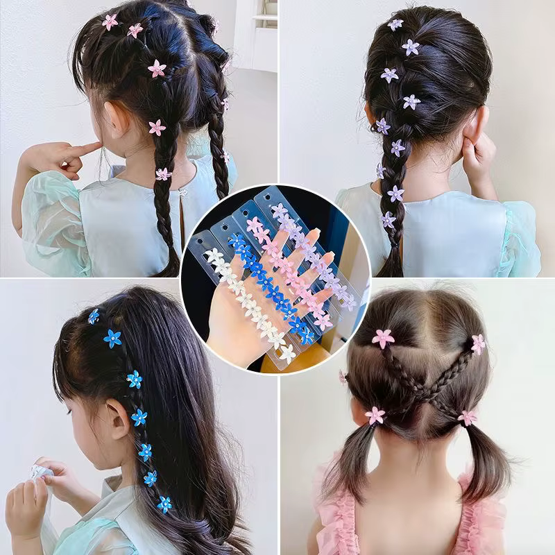 Épingles à cheveux princesse pour filles, 10 pièces, nouvelle fleur, jolie boucle, couvre-chef pour
