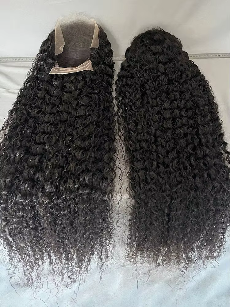 Perruque Lace Front HD Transparente 13x4 13x6 Deep Wave Cheveux Humains Brésiliens Bouclés Remy Pré-
