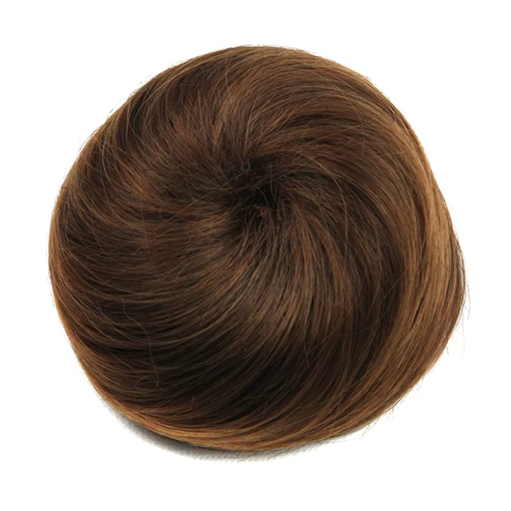 Soowee Chignon synthétique réglable Chignon cheveux chouchous Extension bouclés Updo postiche pour l