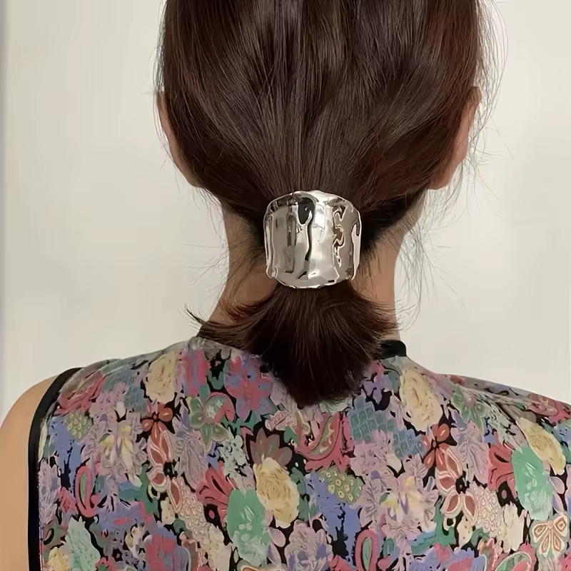 Boucle de cheveux artisanale Concave et convexe de haute qualité, Design bohémien, pince rétro, four