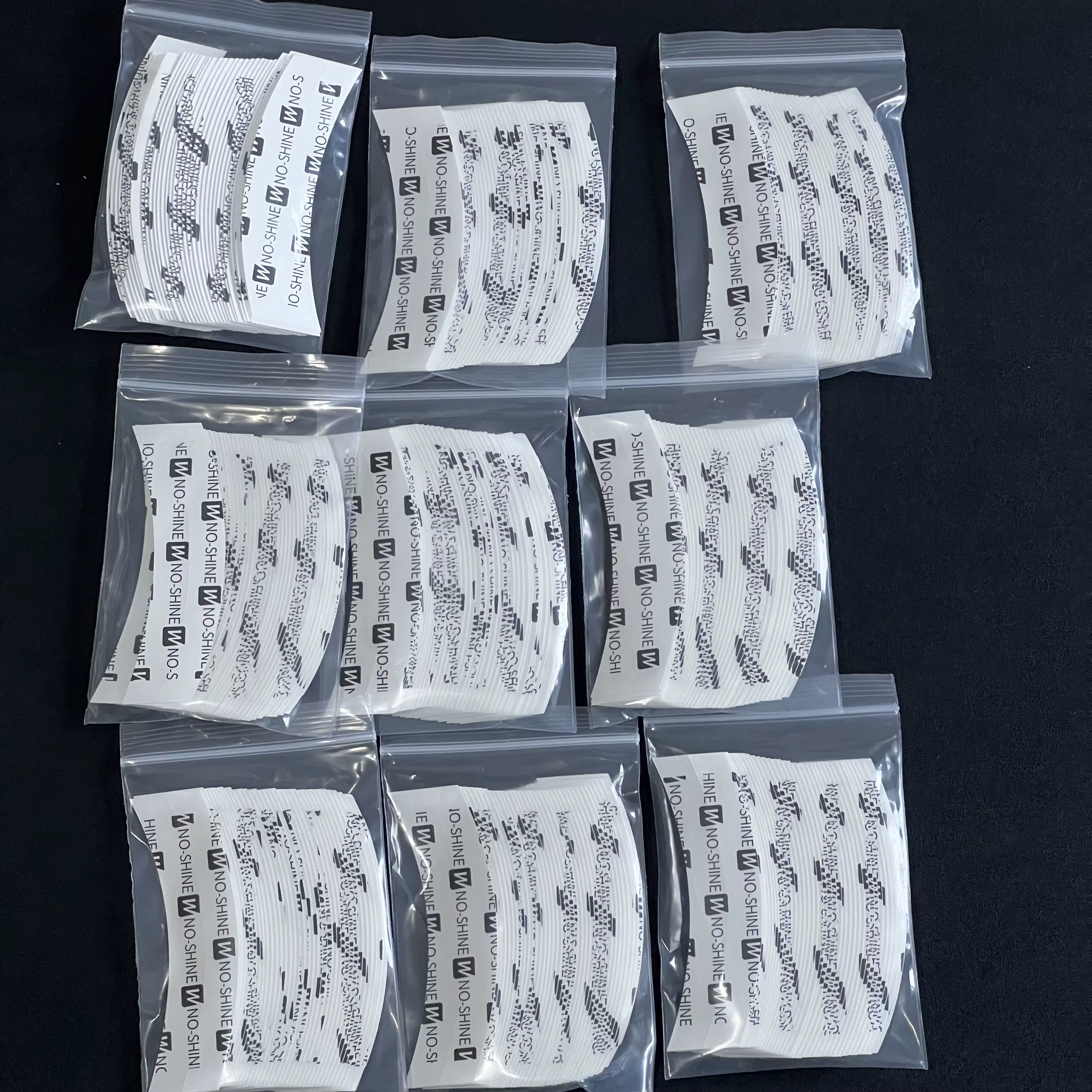 36 pièces ruban de marcheur incurvé Double face ultra tenir ruban système de cheveux ruban tenir col