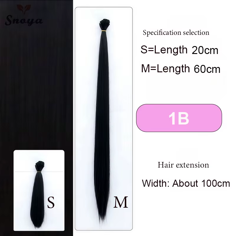 Snoya Extensions de cheveux synthétiques polyvalentes conçues pour augmenter le volume des cheveux d