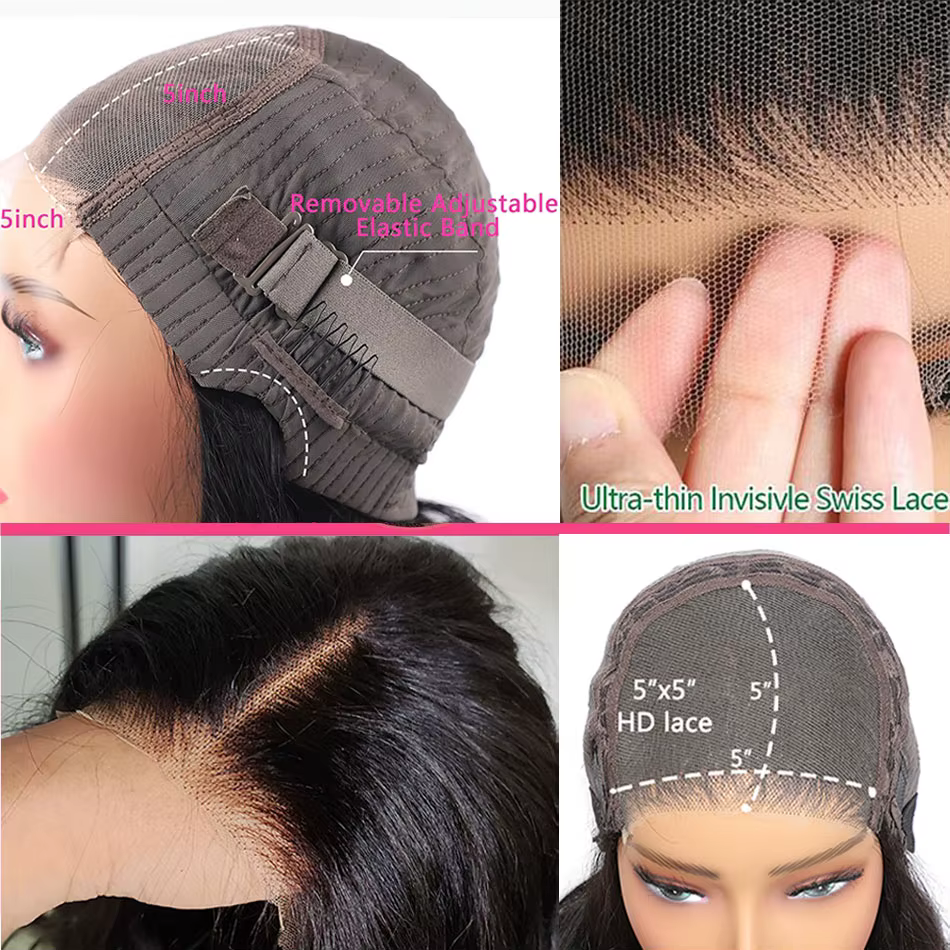 12A Double dessiné oeuf de printemps bouclés vierge perruques de cheveux humains 5x5 HD dentelle san