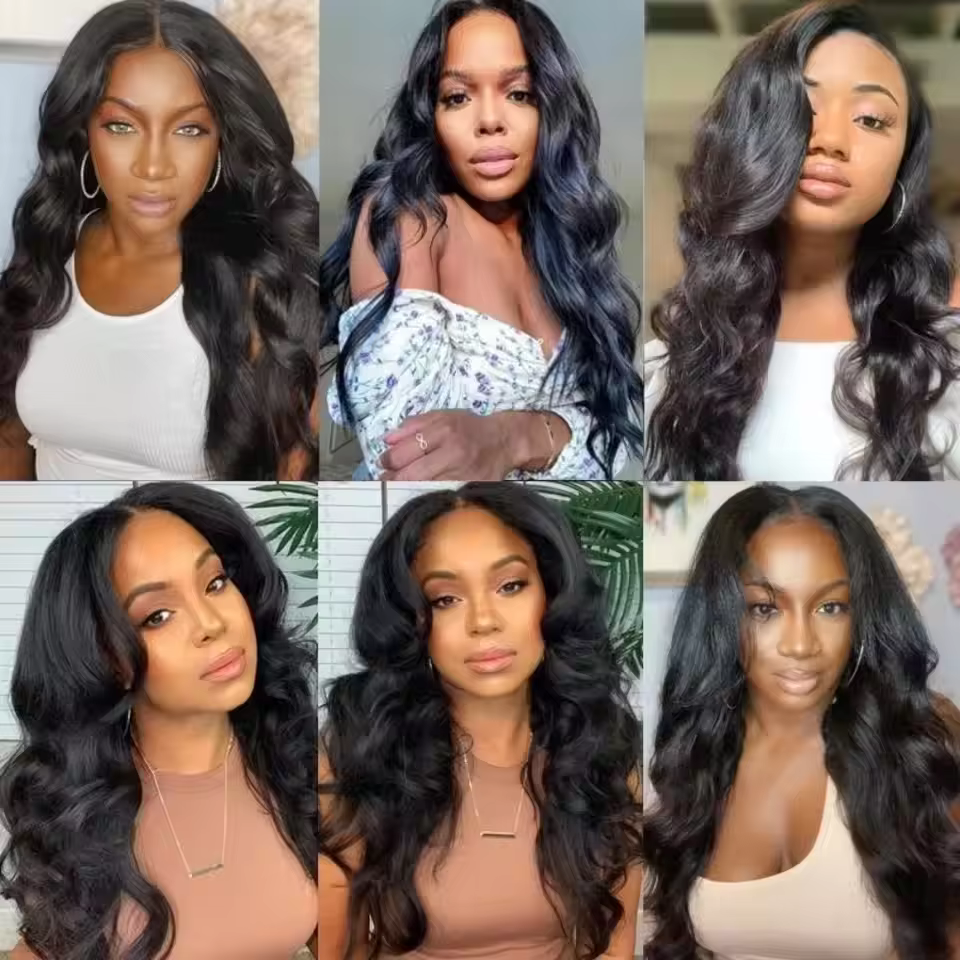 Perruque en cheveux humains U Part V Part Body Wave, densité 200, version améliorée, 30 32 pouces, c