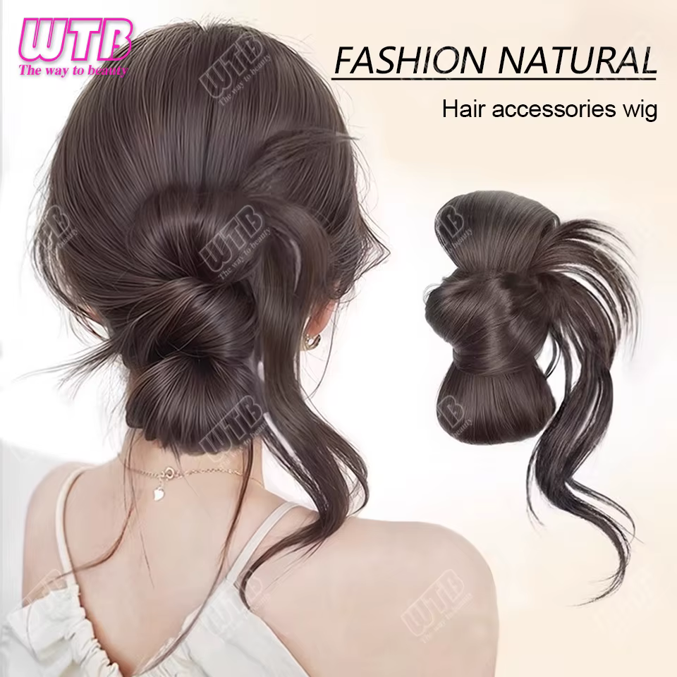 Accessoires pour cheveux synthétiques perruque femme poignée cheveux synthétiques chignon perruque a