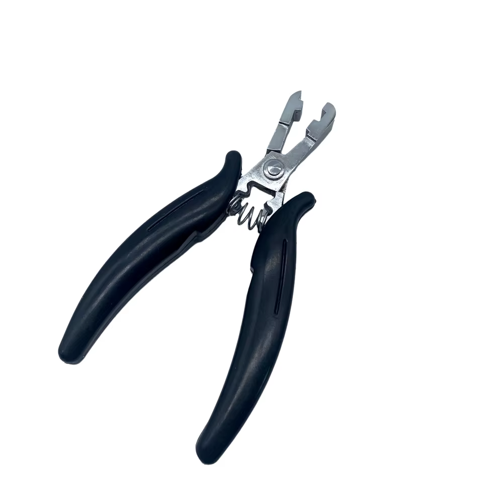 Pince à kératine de 6 mm pour extensions capillaires, outil de pose pour extensions, accessoires pou