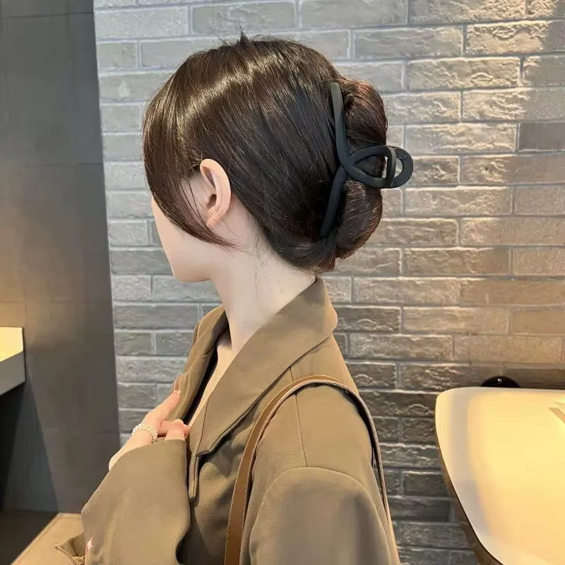Pinces à cheveux pour femmes, 2/4 pièces, épingle à cheveux croisée mate, grandes pinces à cheveux e