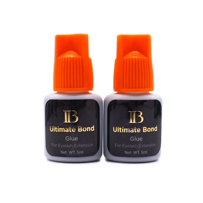 IB – colle d'extension ultime Bond 5ml, 2 bouteilles, adhésif à séchage rapide, à faible odeur, sans