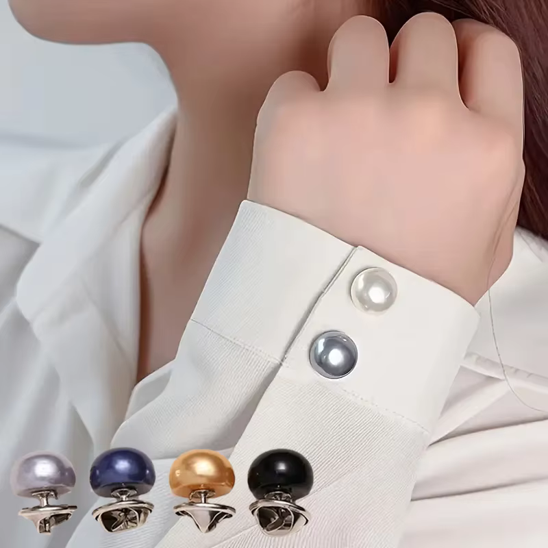 Épingles à boutons en perles, couvre-boutons de sécurité décoratifs pour chaussures, chapeaux, sacs,