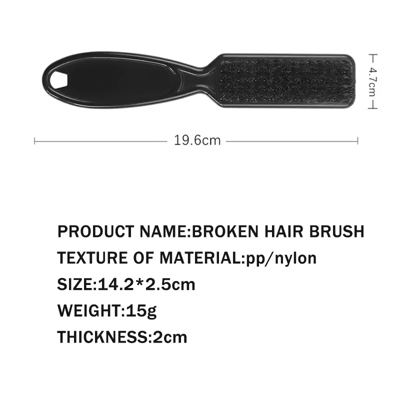 1/10/20/30/40/50pcs brosse de coiffure brosse de rasage professionnelle brosse à barbe tête d'huile