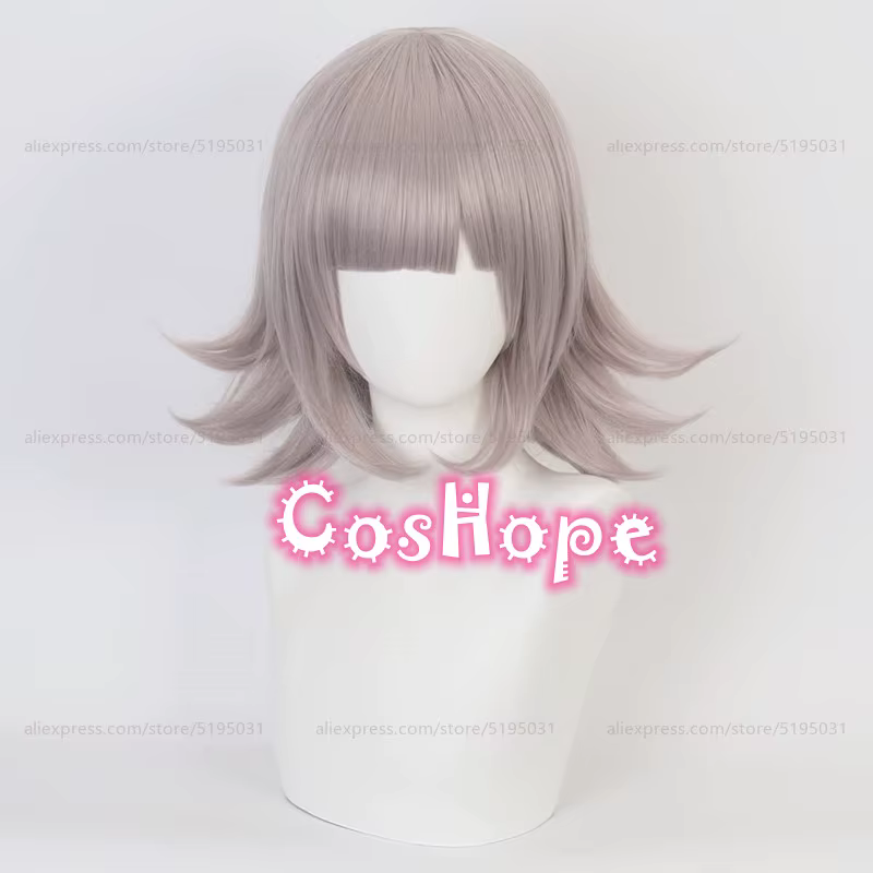 Nanami ChiaKi Cosplay perruque avec pince à cheveux femmes perruque courte Cosplay Anime Cosplay rés
