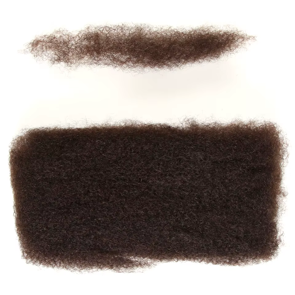 22 pouces brun blond QVR Afro crépus cheveux en vrac sans attachement Afro bouclés en vrac cheveux h