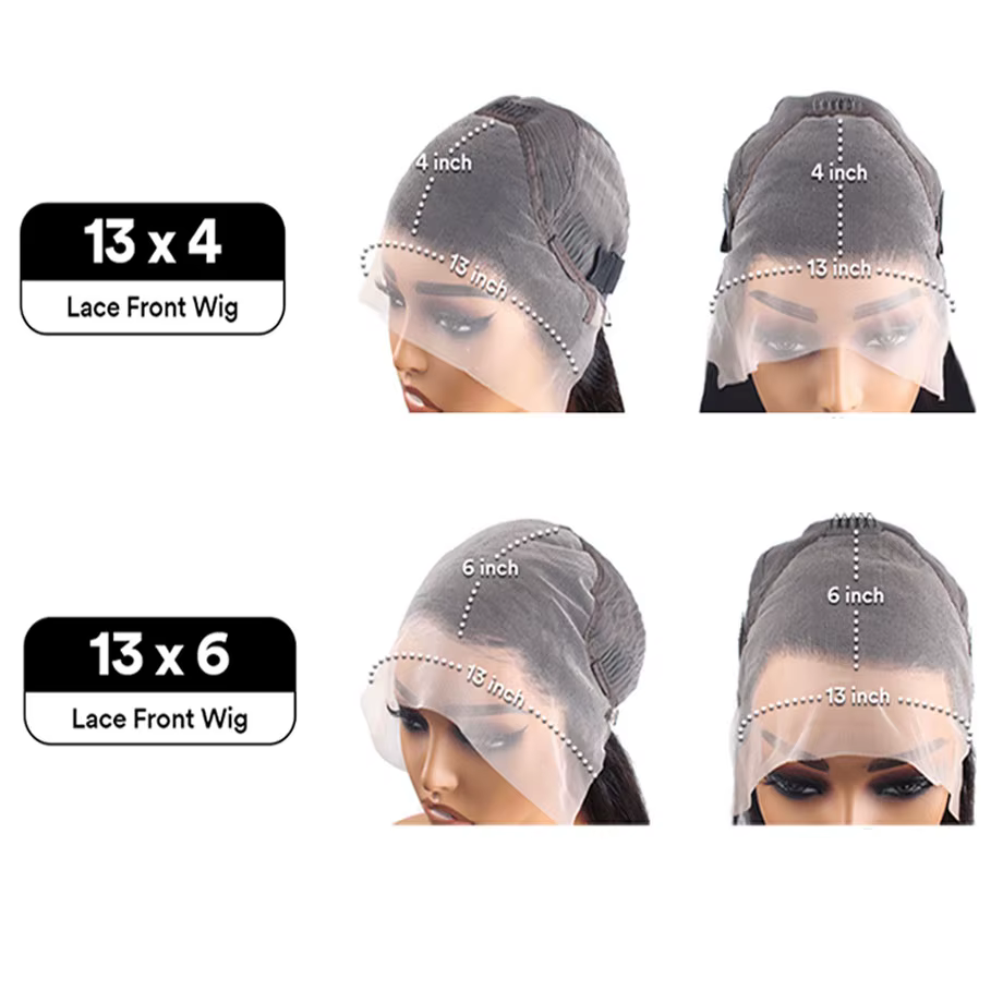 Perruque Lace Frontale Cheveux Humains Chocolat Marron Ondulée, Perruques Colorées Cheveux Humains,