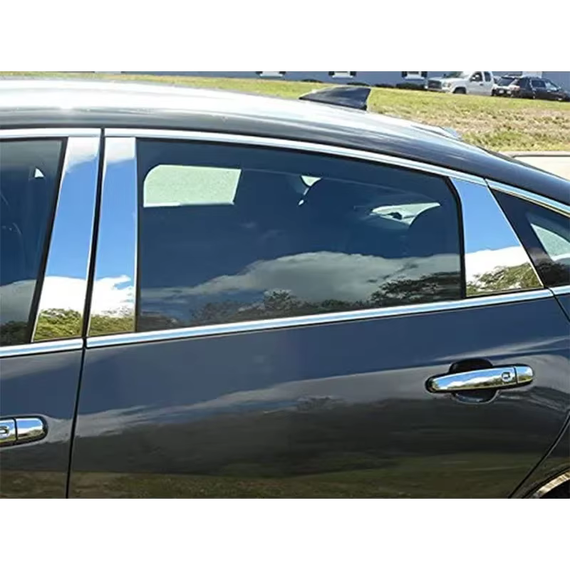 Pour Chevrolet Malibu 2016 2017 2018 2019 2020-2024 Chrome 6 pièces/kit, garnitures de colonnes de p