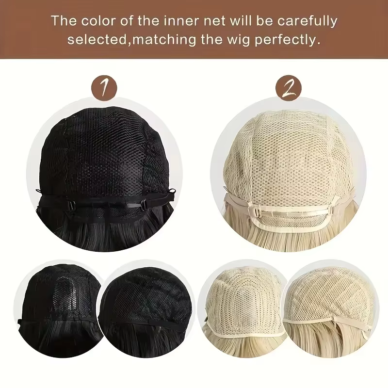 Perruque longue droite synthétique noire la plus vendue pour le cosplay d'Halloween et l'usage quoti