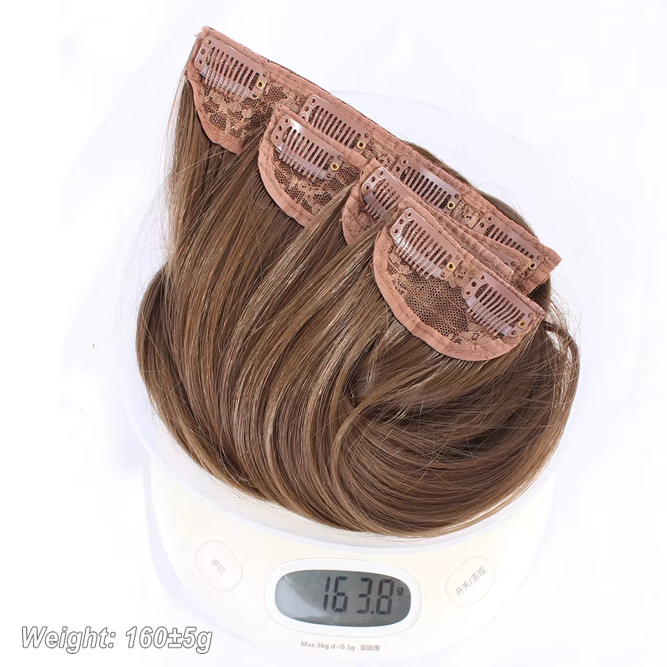 Extensions capillaires synthétiques ondulées Bio ombrées