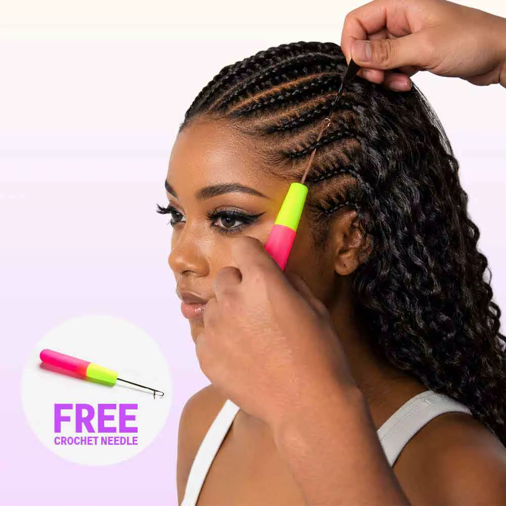 Extensions de cheveux humains bouclés Mégalook Burmese Curly au crochet