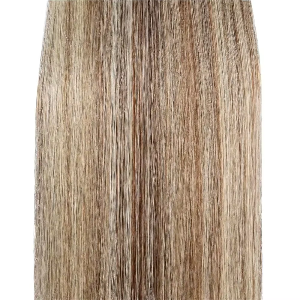Extensions de queue de cheval longues blondes