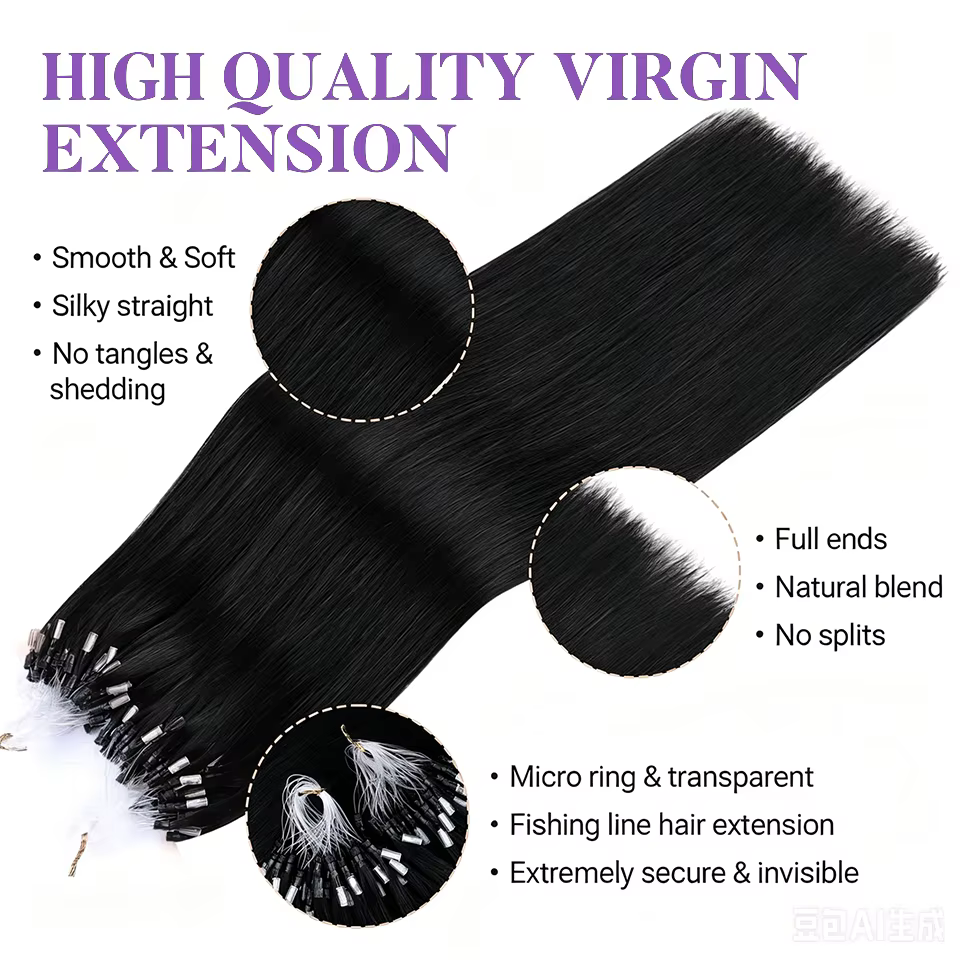 Extensions de cheveux Microlink
