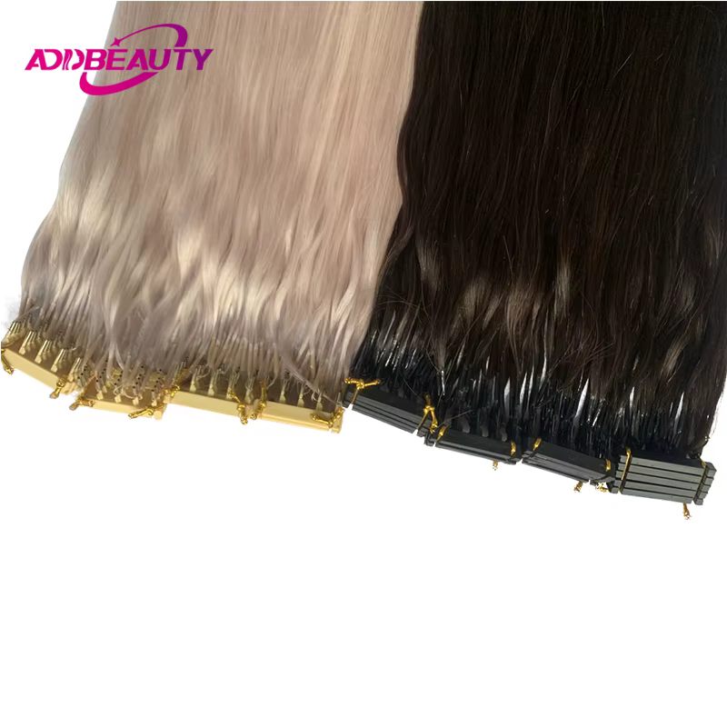 Extensions de cheveux humains 6D
