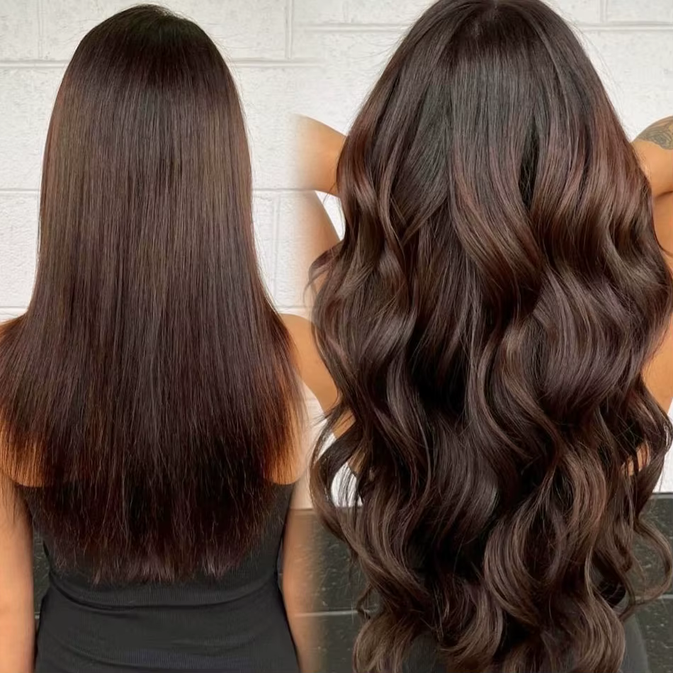 Extensions de cheveux à clipser