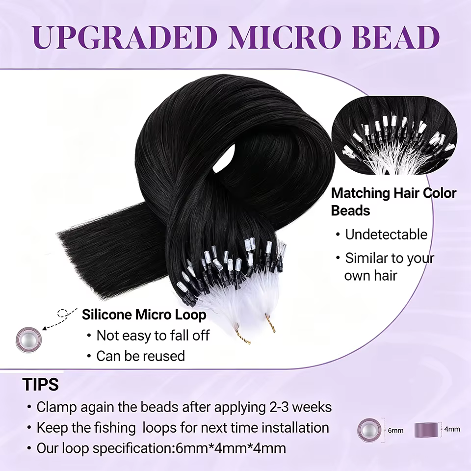 Extensions de cheveux Microlink