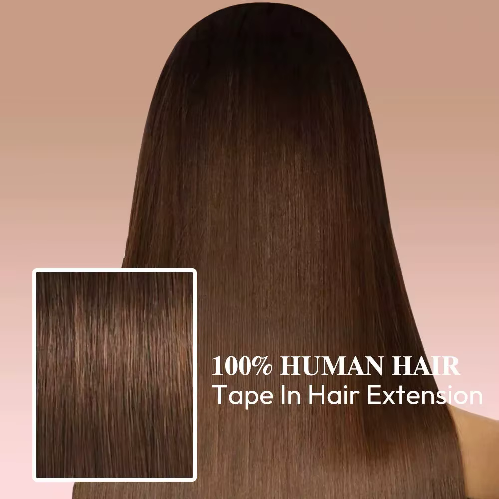 Extensions de cheveux humains bande dans