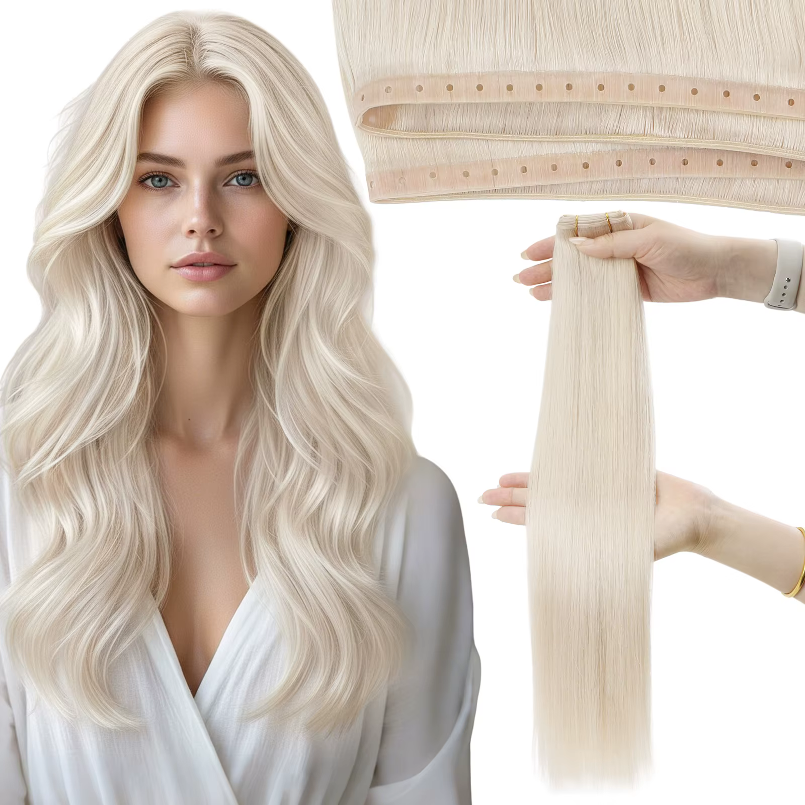 Extensions de cheveux Moresoo Butterfly Weft