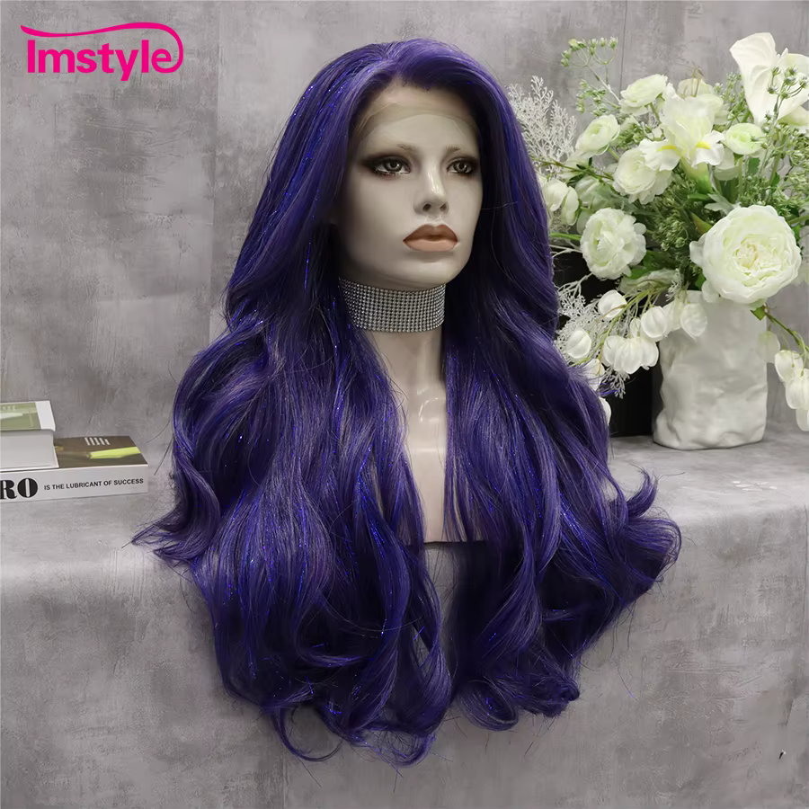 Imstyle Tinsel perruque synthétique dentelle avant