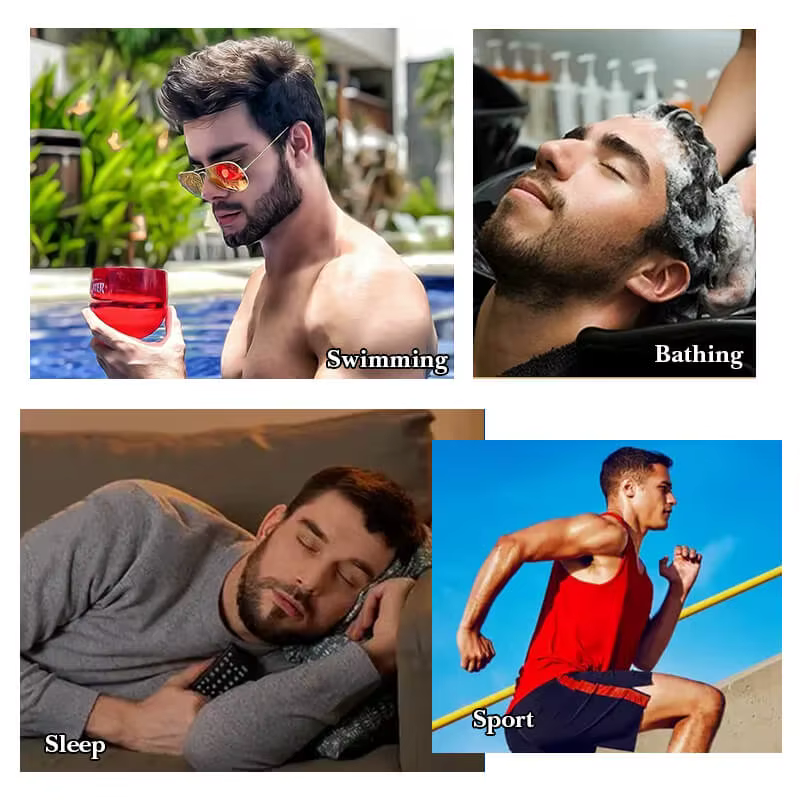 Hommes perruque naturel cheveux humains toupet Mono mâle