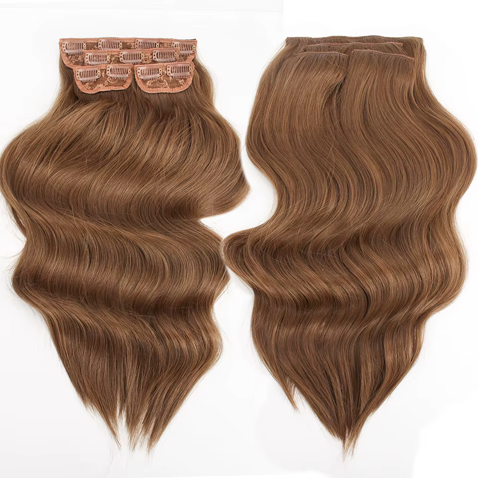 Extensions capillaires synthétiques ondulées Bio ombrées