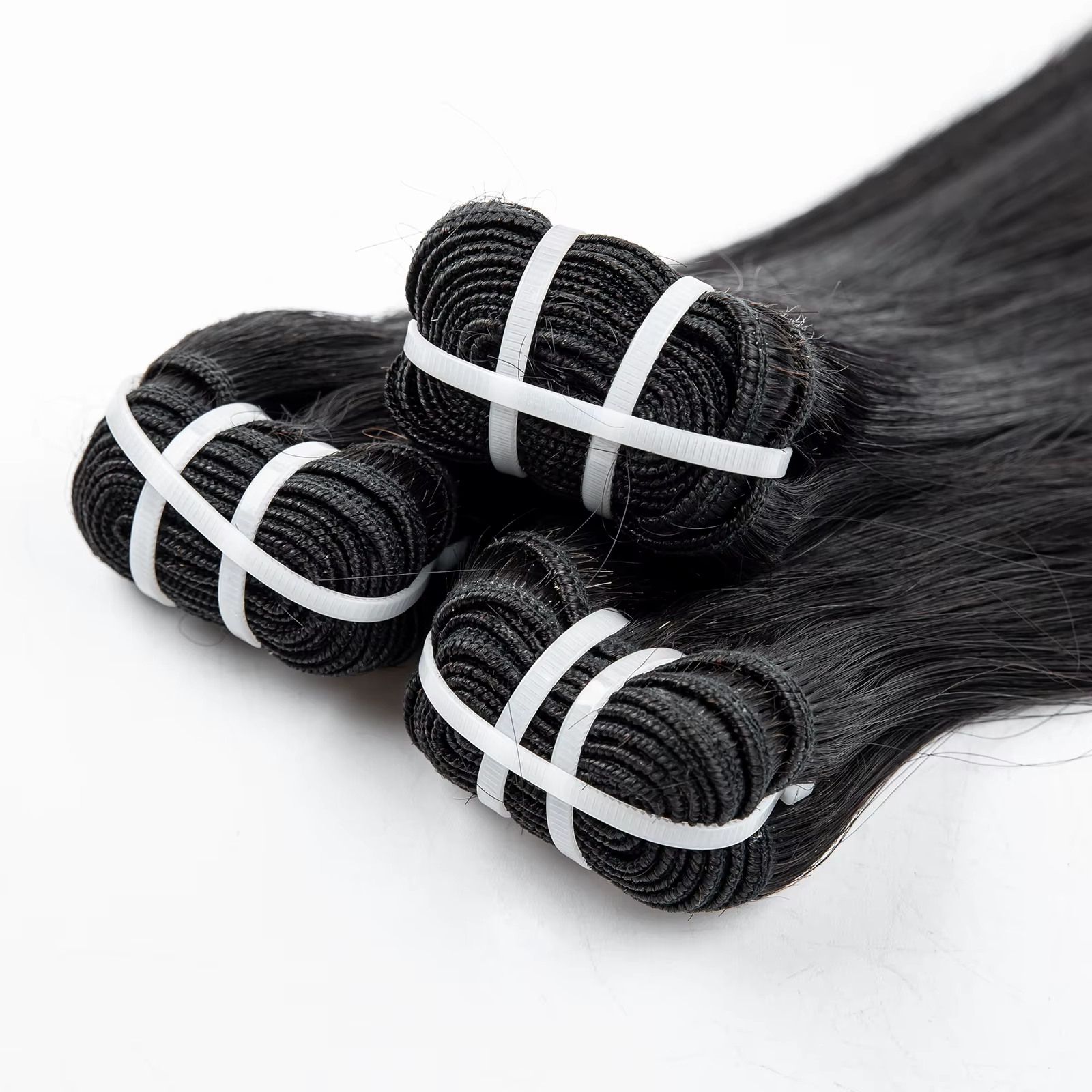 Bundles de cheveux humains raides vietnamiens Sophia