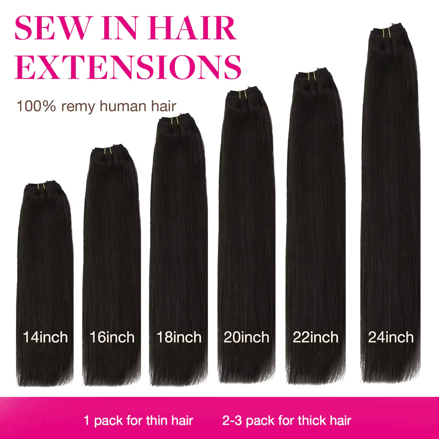 Extensions de cheveux Halo 100% cheveux humains, extensions à clipser avec fil invisible, ligne de pêche invisible # Cheveux raides 1B, 100g/paquet, 16-26 pouces