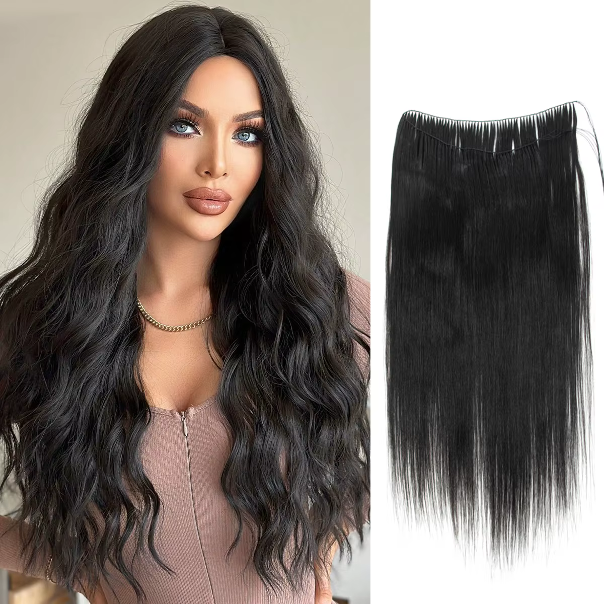 Extensions de cheveux en plumes