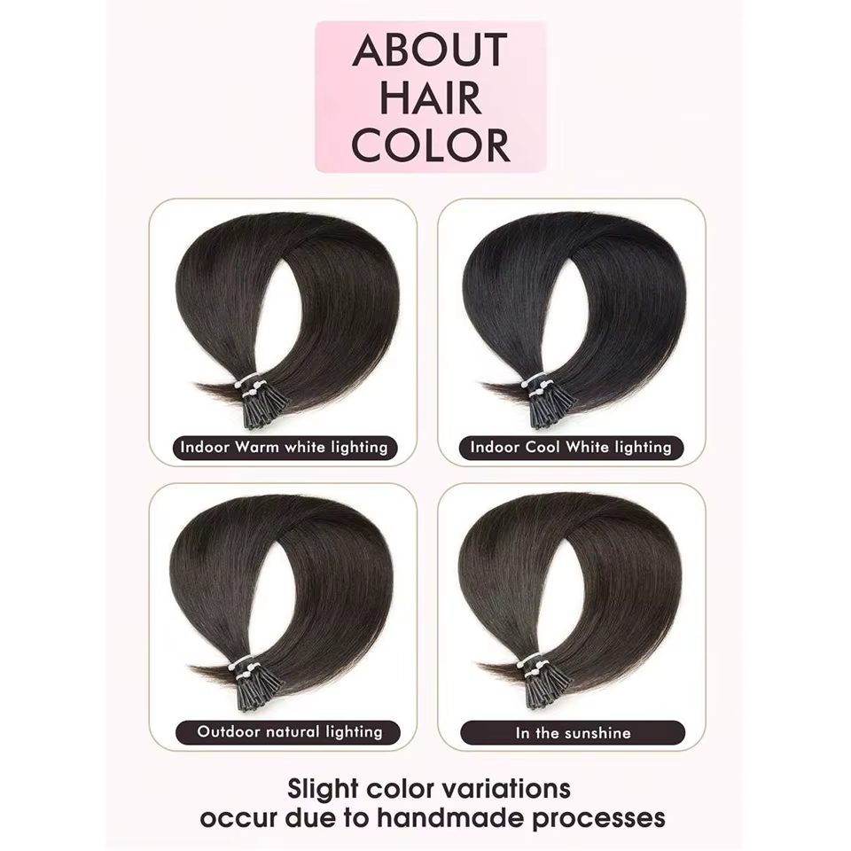 100 g/paquet I Tip Extensions de cheveux 26 pouces droite I Tip