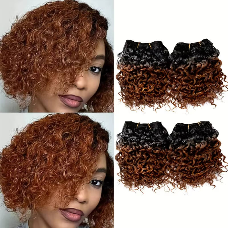 Extensions de cheveux synthétiques Jerry Curly