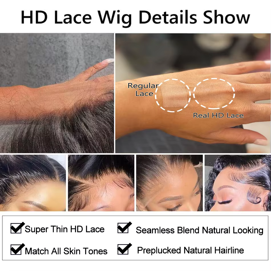 Celie-Perruque Lace Front Wig Body Wave Naturelle