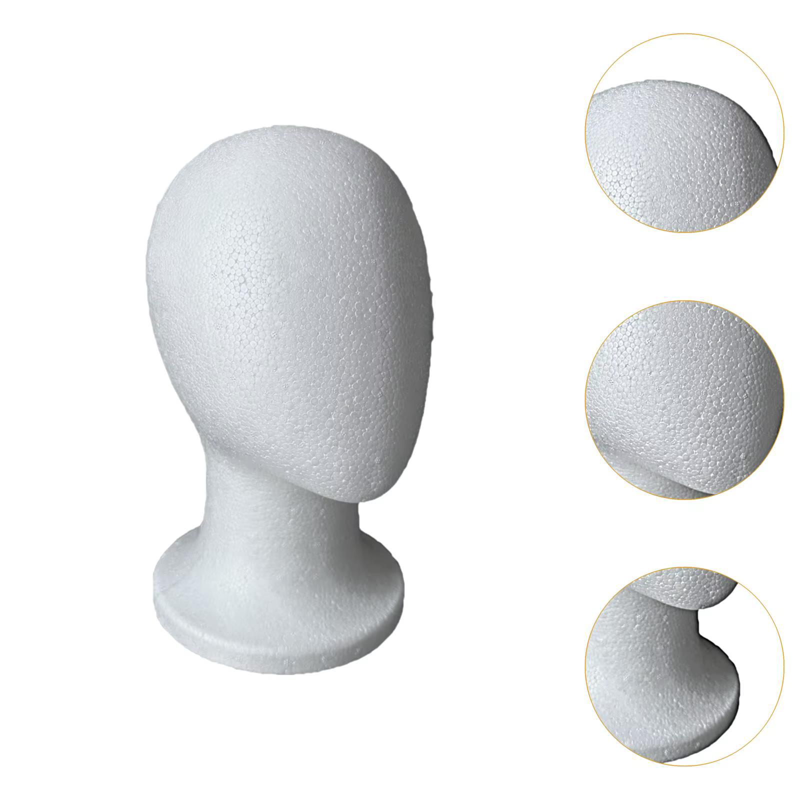 Tête de Mannequin en mousse pour femme