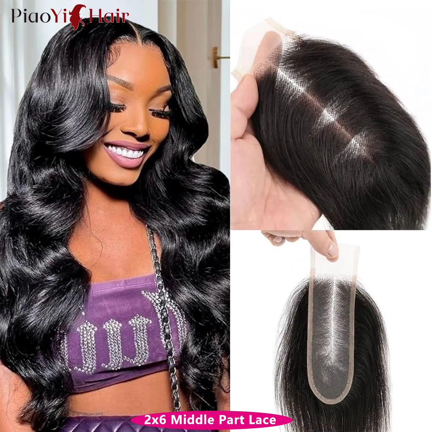 Body Wave tissage avec closure