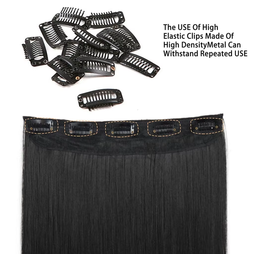 Extensions de cheveux à clipser en cheveux humains