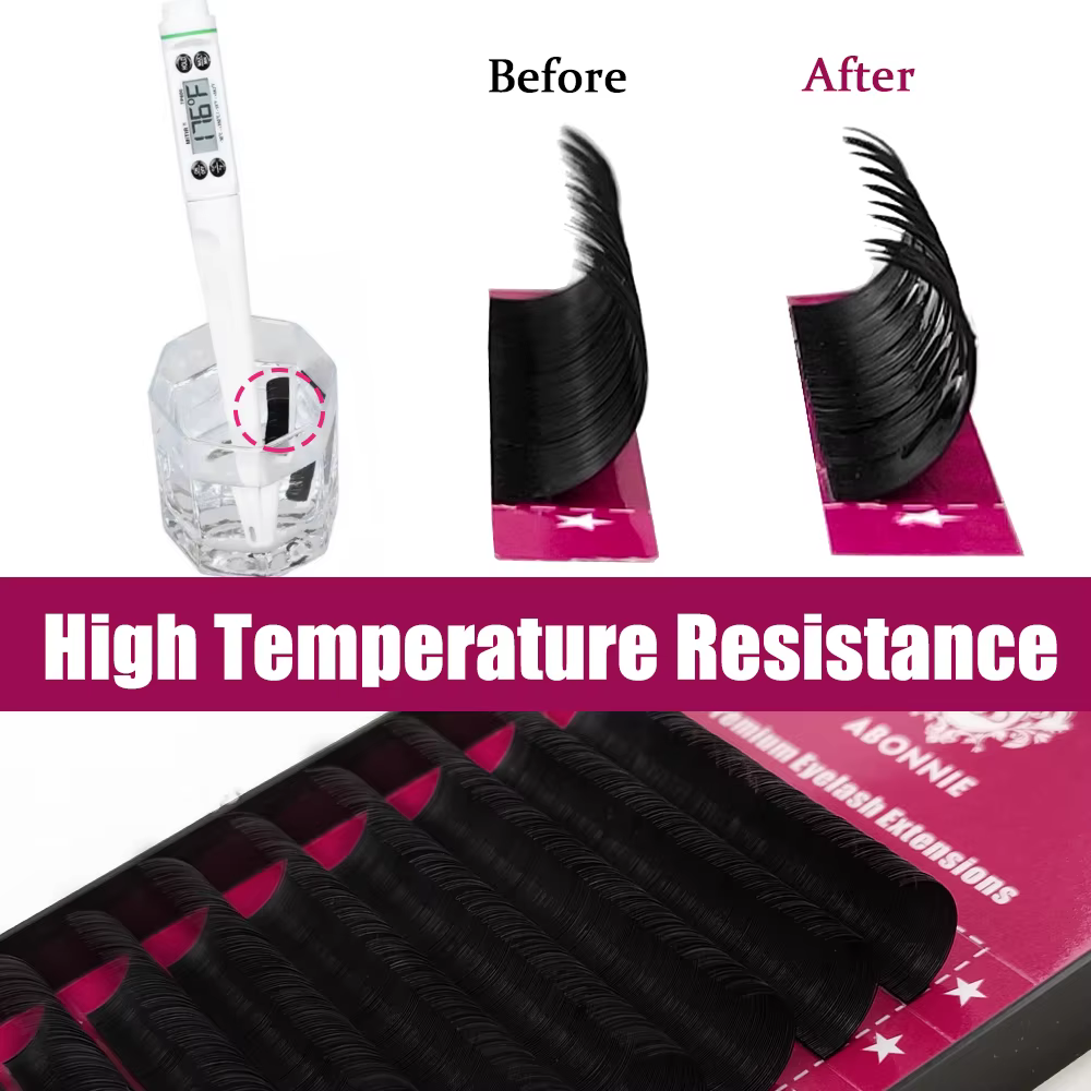 Abonnie Extensions de cils classiques moelleux