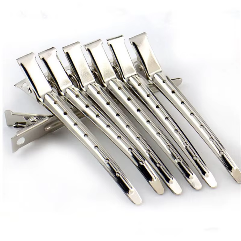 Clips de soins capillaires en acier inoxydable, 5 pièces, outils de coiffure