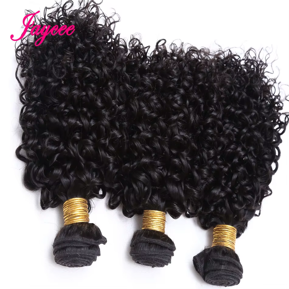 Extensions de Cheveux Humains Bouclés Crépus Mongols 15A