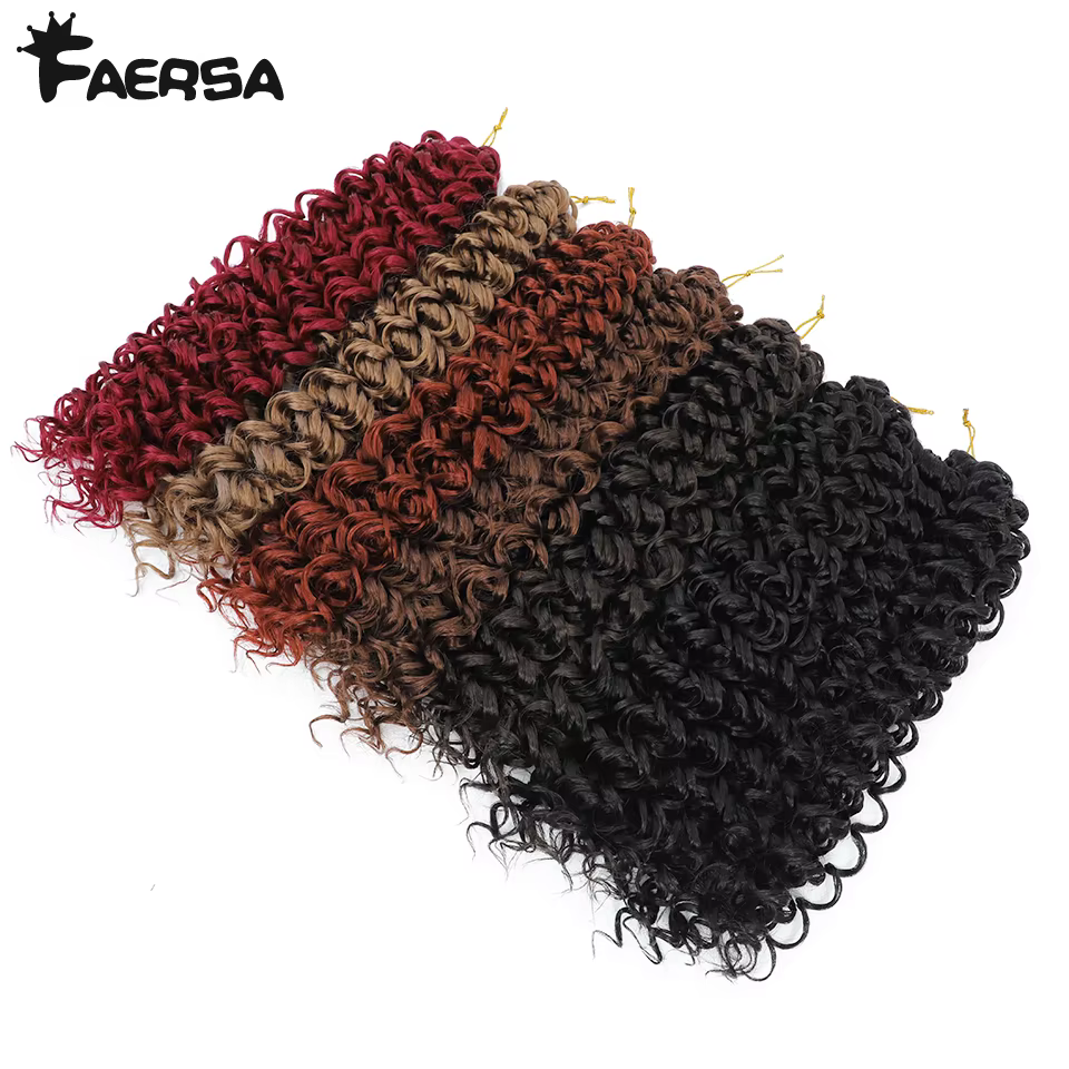 Crochet cheveux Afro boucles tressage Extension