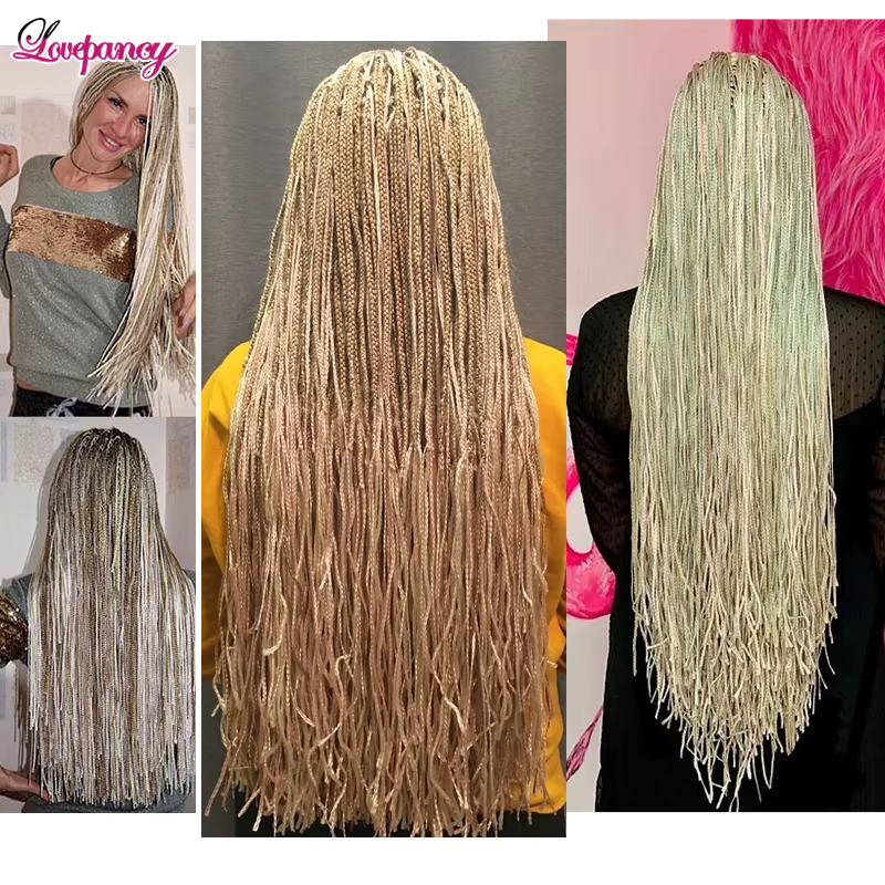 Zizi-Tresses Synthétiques au Crochet pour Femme