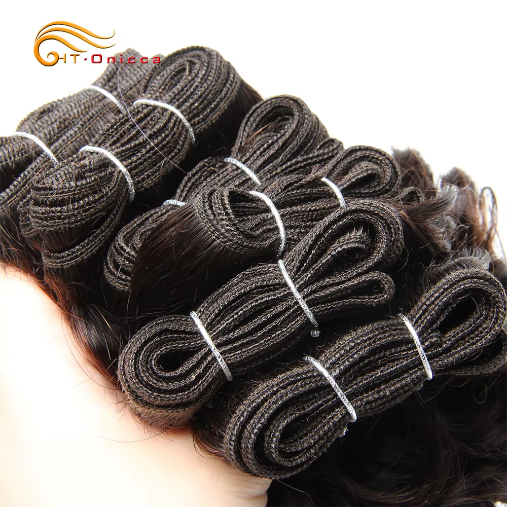 Tissage en lot brésilien bouclé ombré